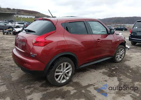 2014 Nissan Juke Sl из США, поврежденный, VIN JN8AF5MV4ET483993